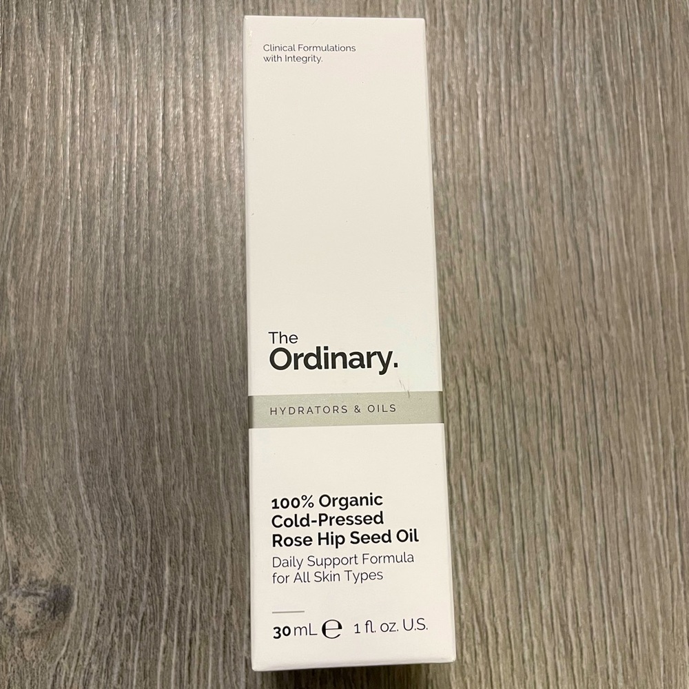 The Ordinary - 100% Organic Cold-Pressed Rose Hip Seed Oil - New